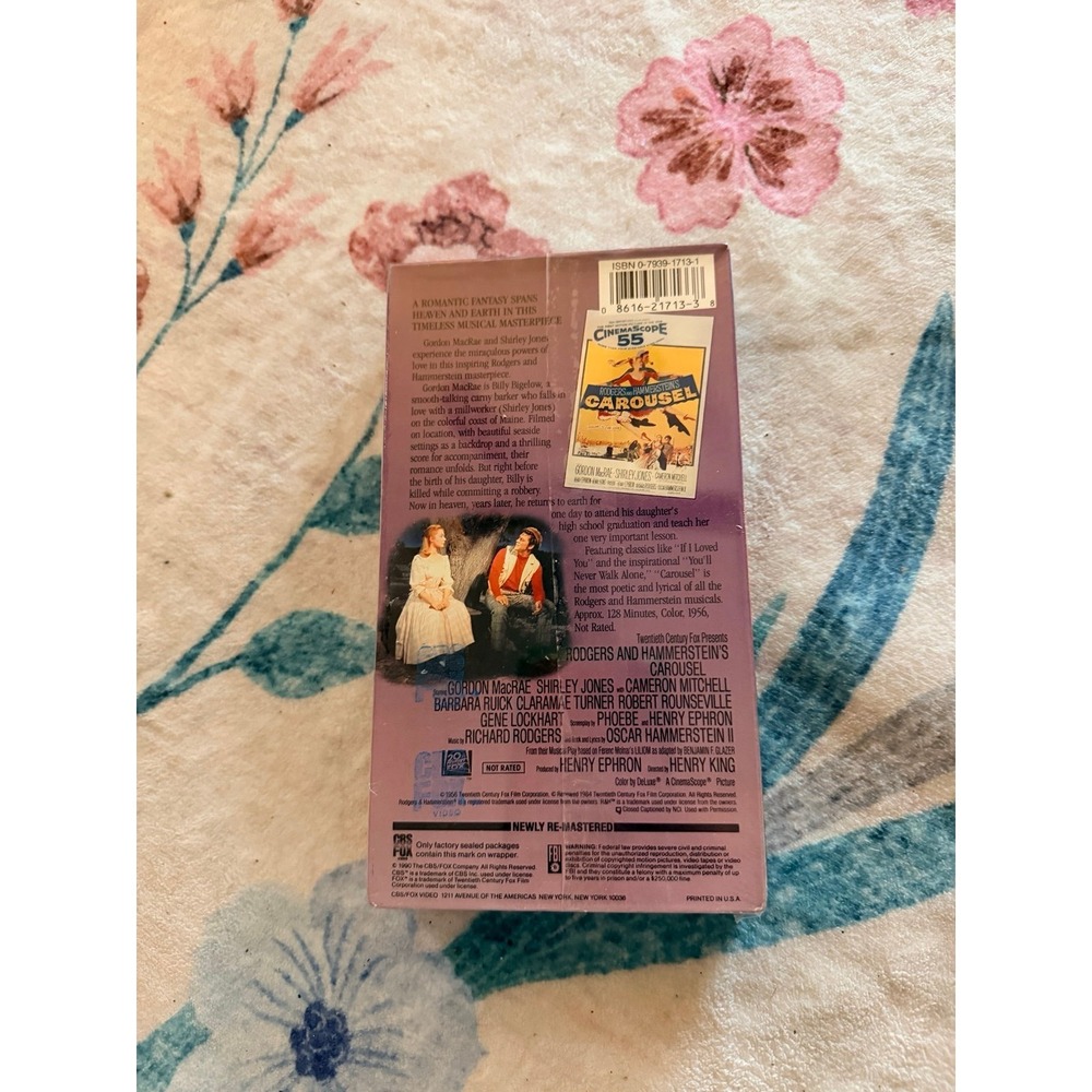 Carousel‎ sealed vhs - Picture 2 of 3